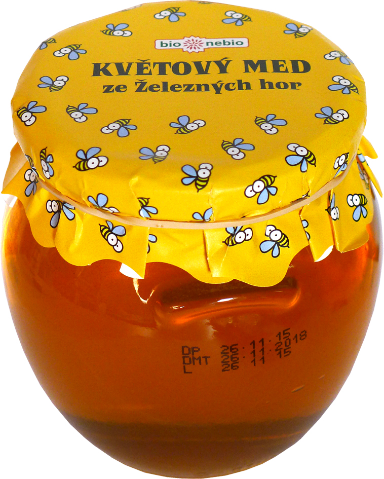 Květový med ze Železných hor bio*nebio 650 g