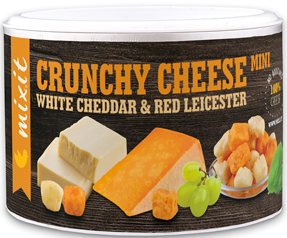 Křupavý sýr: White Cheddar & Red Leicester Mixit 70 g